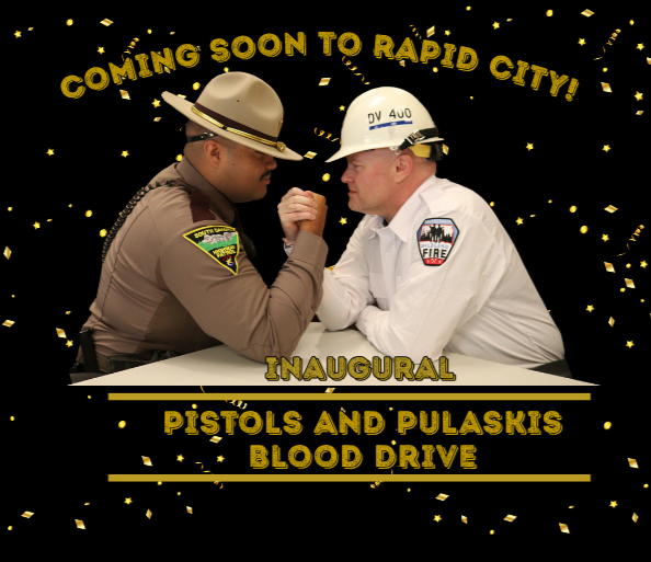 ‘Pistols and Pulaskis Blood Drive