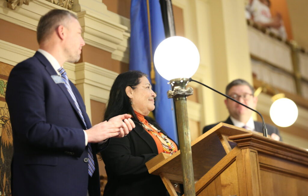 Health, public safety, foster care can improve with collaboration, tribal leader tells lawmakers
