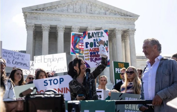 Bayer wins Supreme Court protection from legal claims against Roundup causing cancer