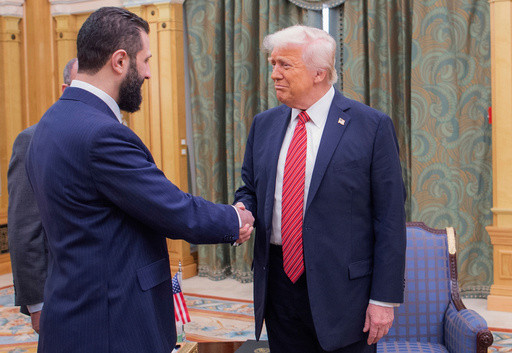 Trump hosts Syria’s al-Sharaa for a first-of-its-kind meeting at the White House