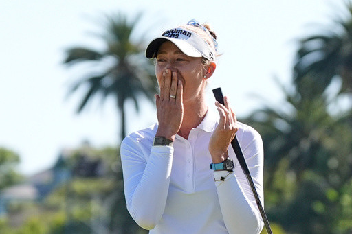 Nelly Korda wins U.S. Women’s Open title with perilous final putt, claiming her 2nd straight major