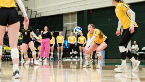 Yellow Jackets Split Matches on Final Day of 1st International Bank Homecoming ClassicV