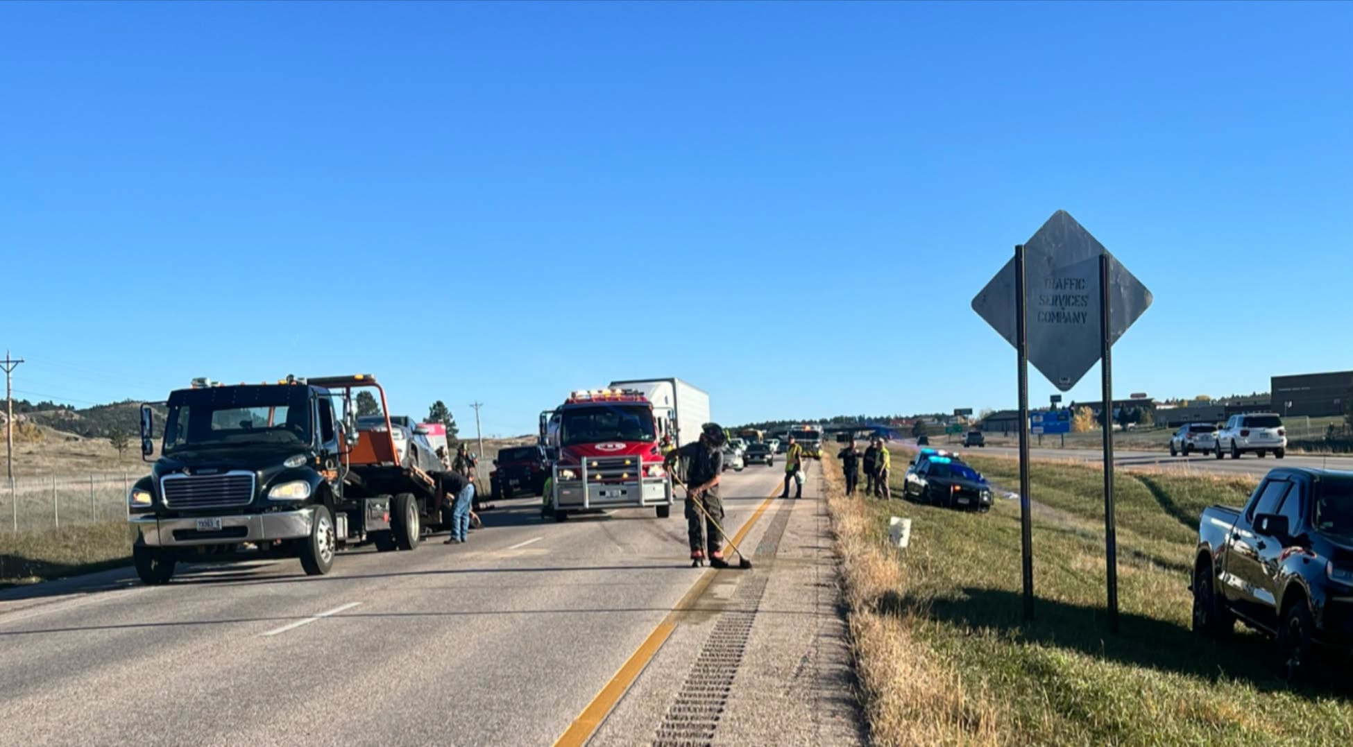 Multiple injuries reported in Friday afternoon I-90 crash