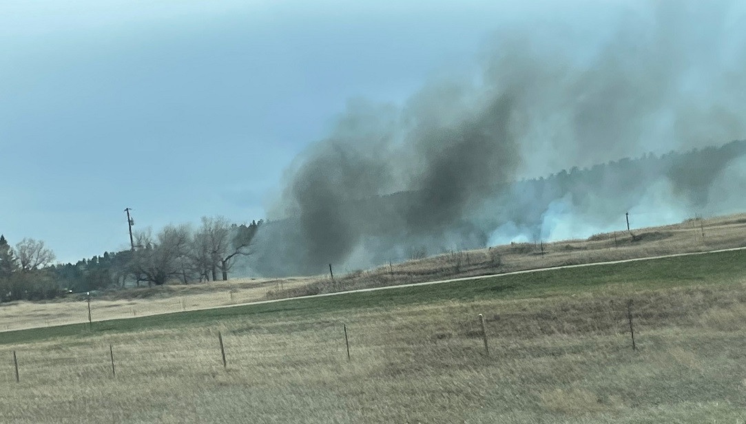 Structure fire reported between Sturgis, Whitewood Saturday afternoon
