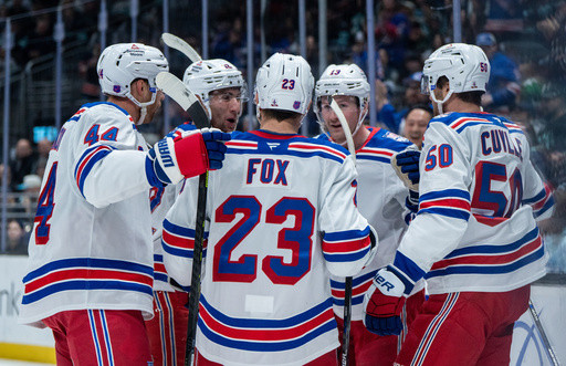 Cuylle scores in OT as Rangers beat Kraken 3-2