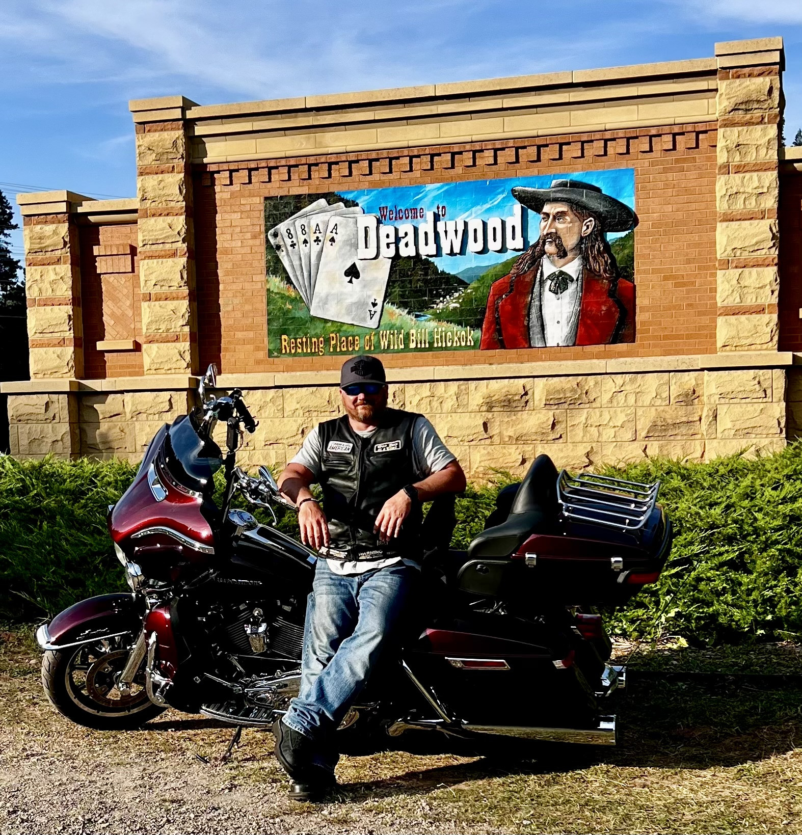 Biker Rides Back Bigger