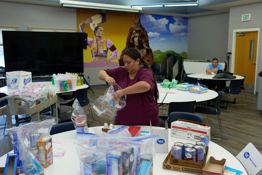 College students, stressed about federal food aid uncertainty, look to campuses for support
