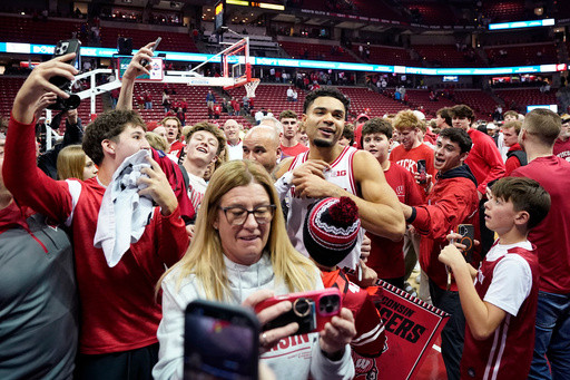 No. 24 Wisconsin moves back into Top 25 by displaying a knack for beating Big Ten’s best teams