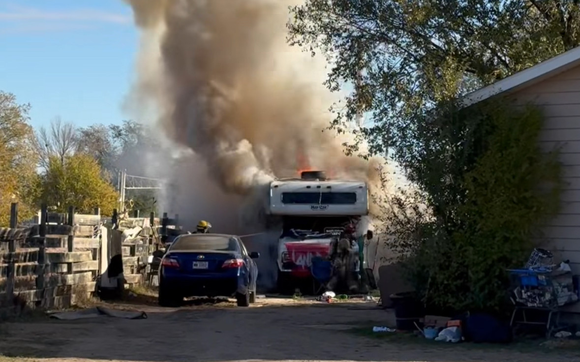 Rapid City Fire Contained to Motor Home