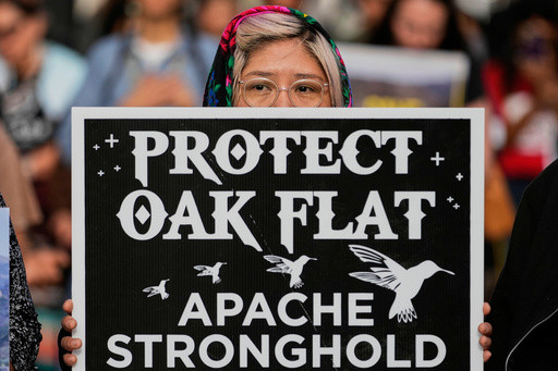 The Supreme Court rejects a plea to block a copper mine on land in Arizona that’s sacred to Apaches