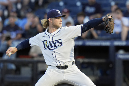 Baz stops losing streak as Rays rout Mariners 10-2 for 4th straight win