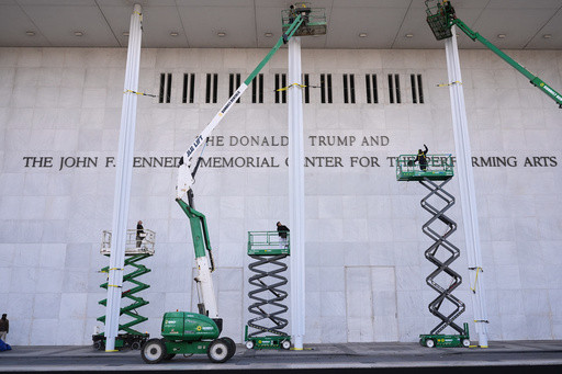 Trump may have his name on the building but it’s still the Kennedy Center to Congress