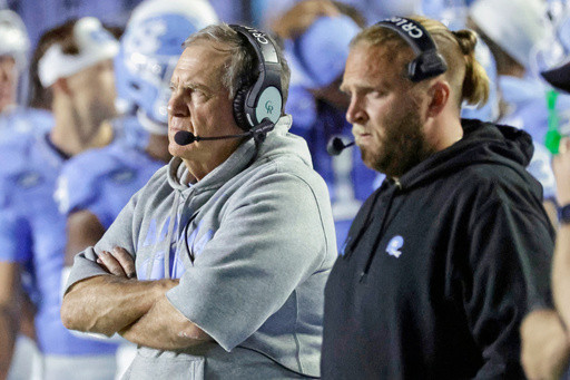 Belichick’s Tar Heels get short turnaround for Charlotte after opening-night flop against TCU