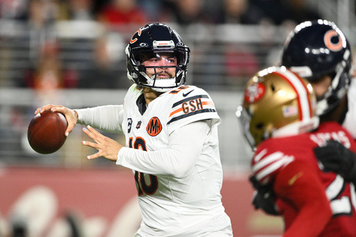 Caleb Williams eyes 4,000 yards passing as Bears try to clinch NFC’s No. 2 seed when they host Lions