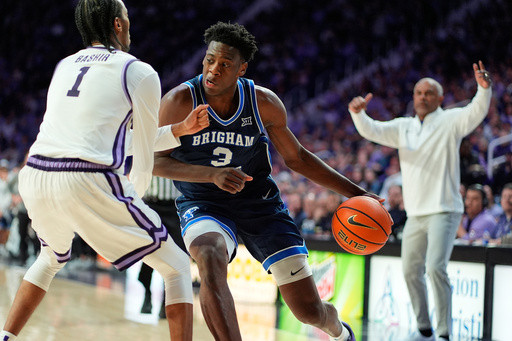 A.J. Dybantsa scores 24, No. 10 BYU extends winning streak to 10 with 83-73 win over Kansas State