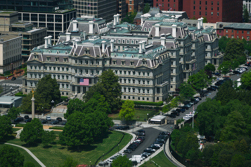 Trump wants to paint the Eisenhower office building white. Now a key federal agency considers it