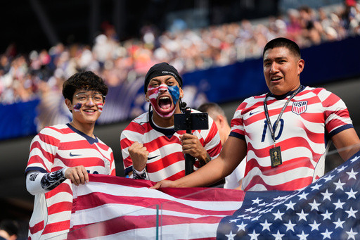 Roaring crowds in stars and stripes show up for the US team, and soccer’s moment in their country