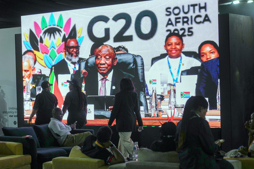 Trump says he’s barring South Africa from participating in next year’s G20 summit near Miami