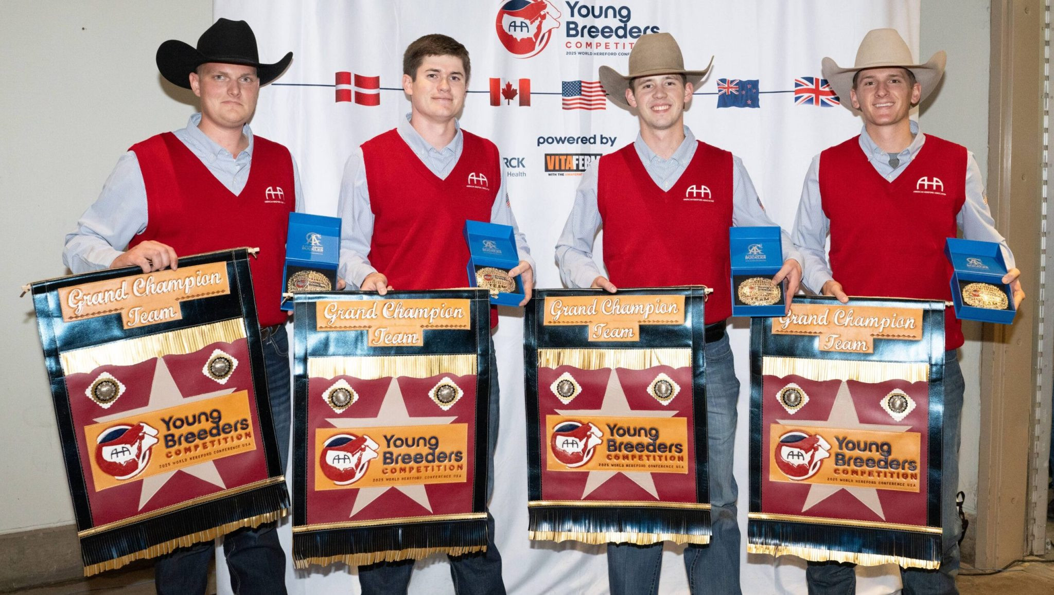 Team USA Tops the Global Young Hereford Breeders Competition