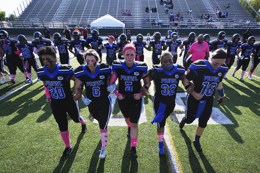 Women’s tackle football gives female athletes opportunities in a game dominated by men