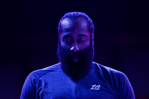 James Harden passes Carmelo Anthony to move into 10th place on the NBA’s career scoring list