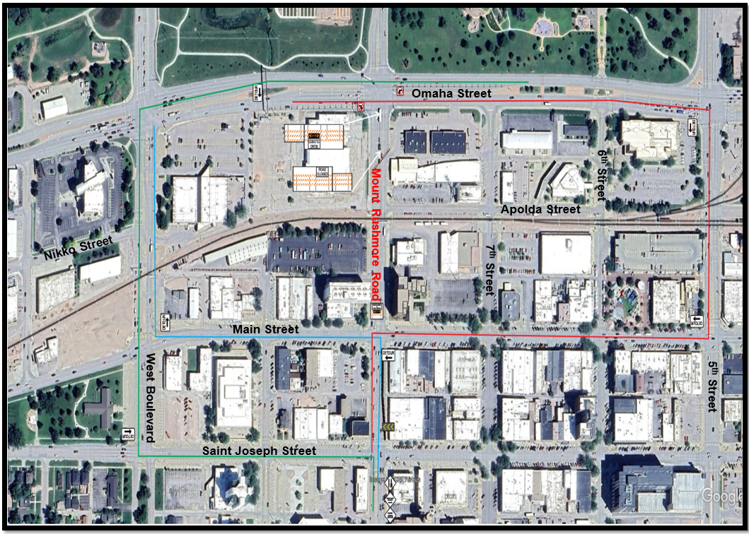 Stretch of Mt. Rushmore Rd Closed Starting November 10th