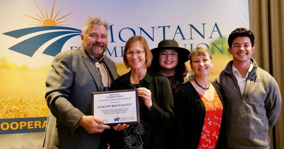 MFU recognizes Harlow Ranch Bison Company as a Centennial Ranch