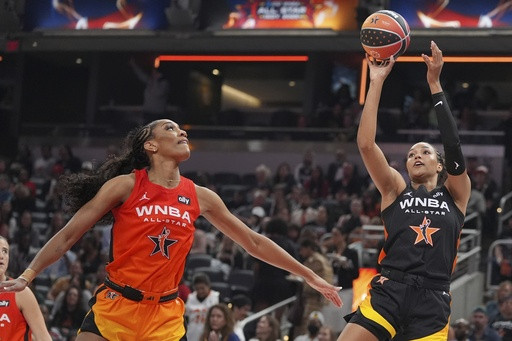 Napheesa Collier’s record-breaking performance leads her team to victory in WNBA All-Star Game