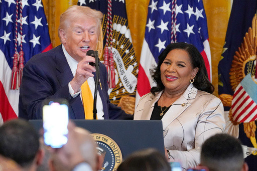 Trump, weeks after backlash over racist post, hosts Black History Month reception