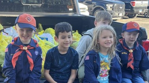 Scouts Help Fill Local Pantries