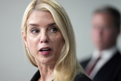 Pam Bondi fires Justice Department employee accused of throwing sandwich at federal agent