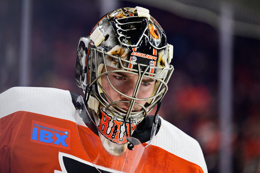 Carter Hart to make first NHL start in nearly 2 years for Golden Knights