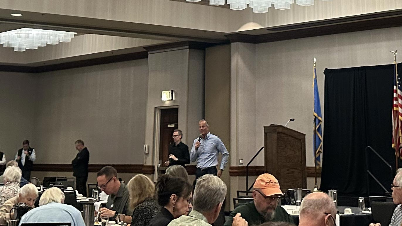 Senator Thune Talks in Rapid City of National Threats & Ellsworth