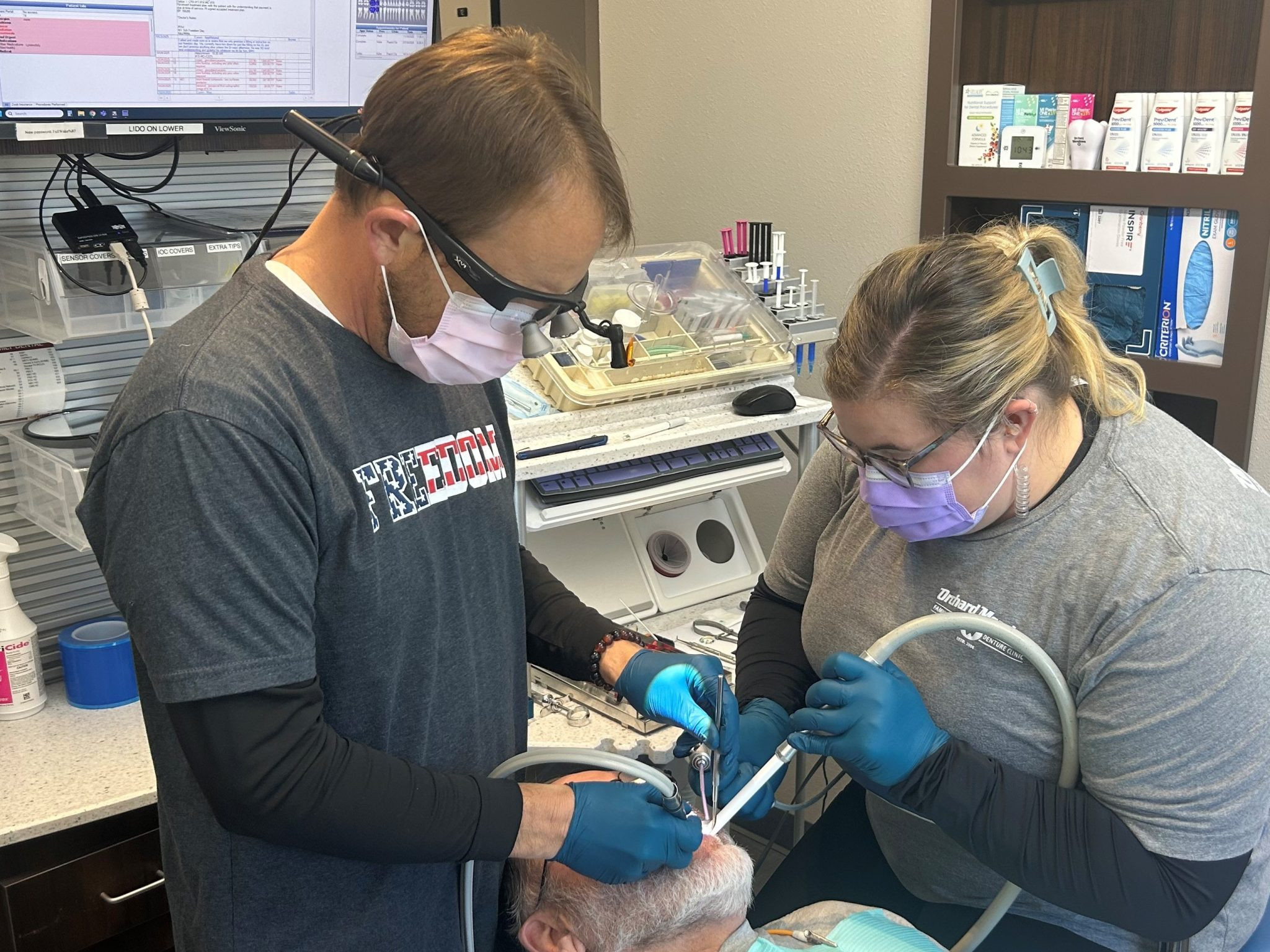 Veterans, active-duty military recognized with free dental care