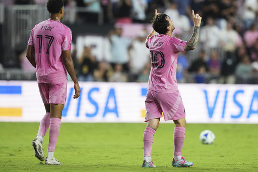 Messi scores twice, assists in Miami’s 4-2 win over Montreal