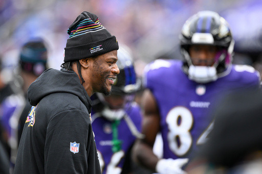 Lamar Jackson back on practice field for Ravens after missing 2 games with hamstring injury