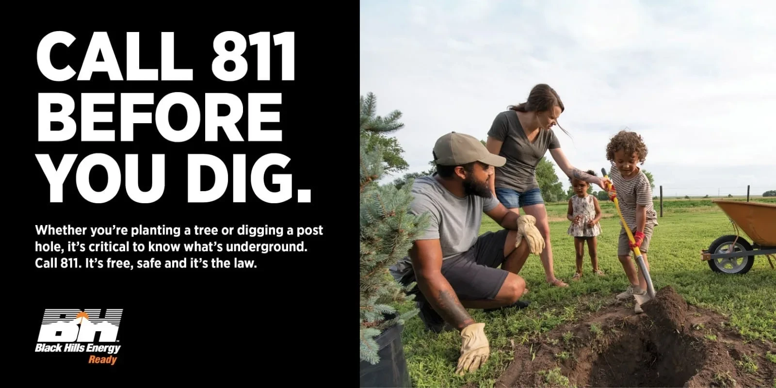 Black Hills Energy Celebrates National Safe Digging Day with Free Trees for Customers