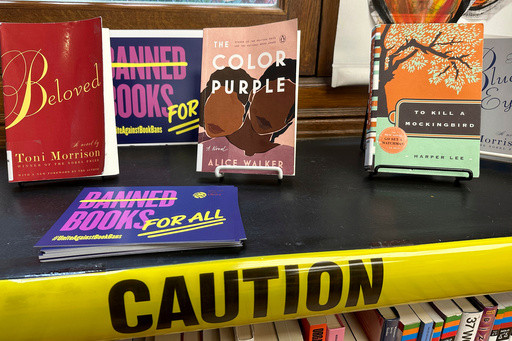 Book bans and attempted bans remain at record highs, with ‘Sold’ topping the list