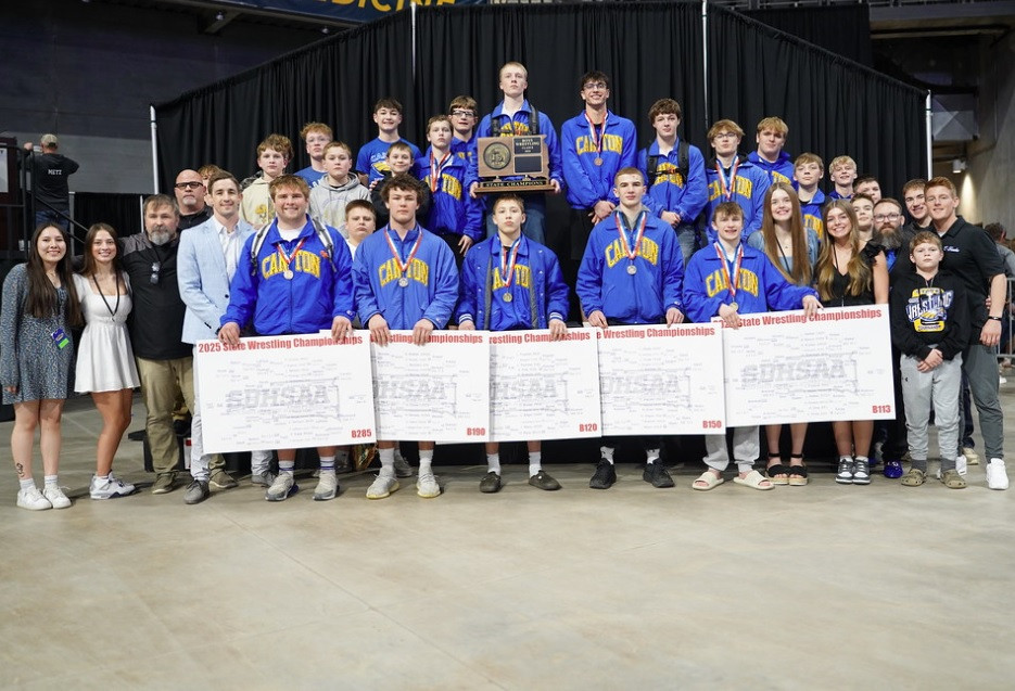 Canton claims State B Wrestling Title