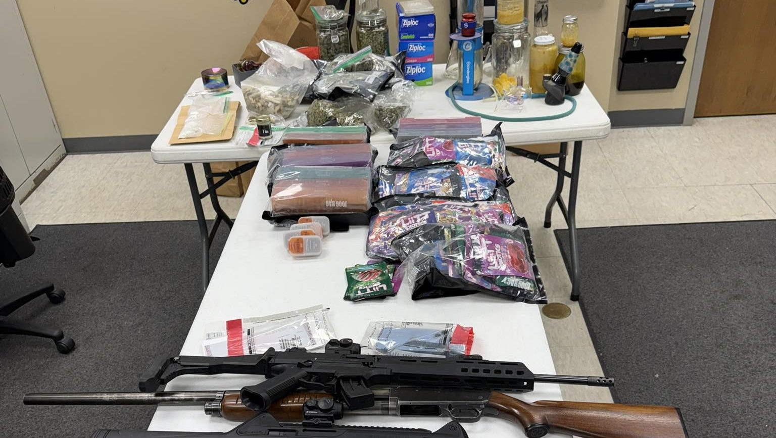Police Bust Seizes Cocaine, Marijuana, Firearms in Sturgis