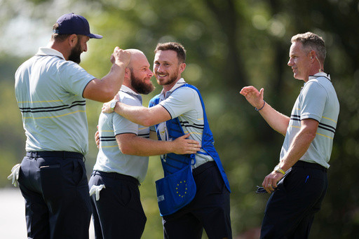 DeChambeau’s strong start erased by Rahm-Hatton as Ryder Cup’s main event turns into a big Euro win