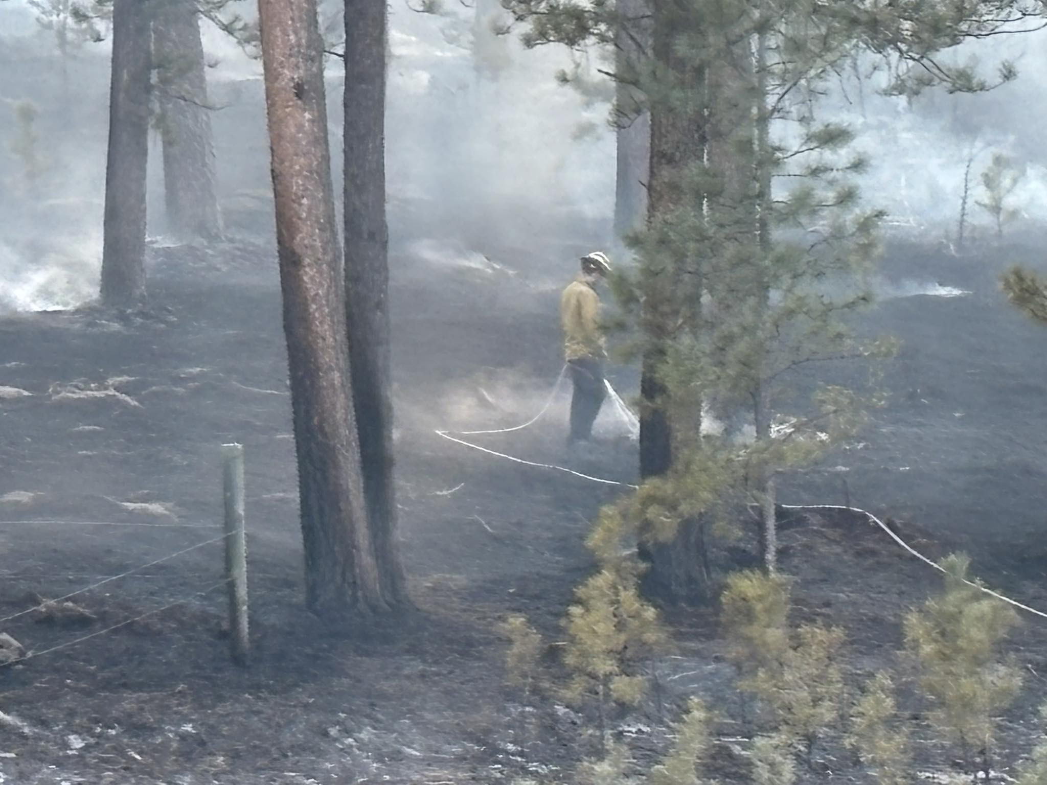 Crews Reach Full Containment on Grey Rocks Fire Near Custer