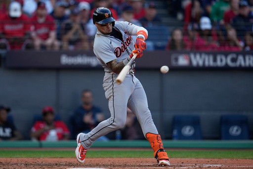 Dingler, Pérez lead Tigers past Guardians 6-3 and into AL Division Series against Mariners