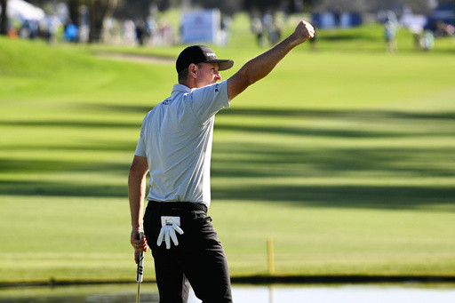 Rose sets scoring record in wire-to-wire Torrey Pines romp. Korda wins wind-shortened LPGA opener