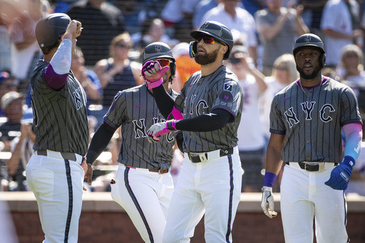 Alonso and Nimmo power Mets to 12-6 win over skidding Yankees in Subway Series