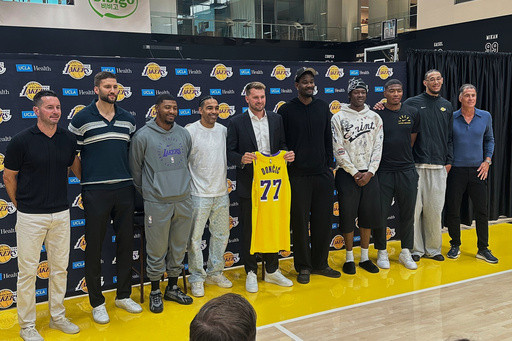 Luka Doncic agrees to a contract extension through 2028 with the Lakers, committing to his new team
