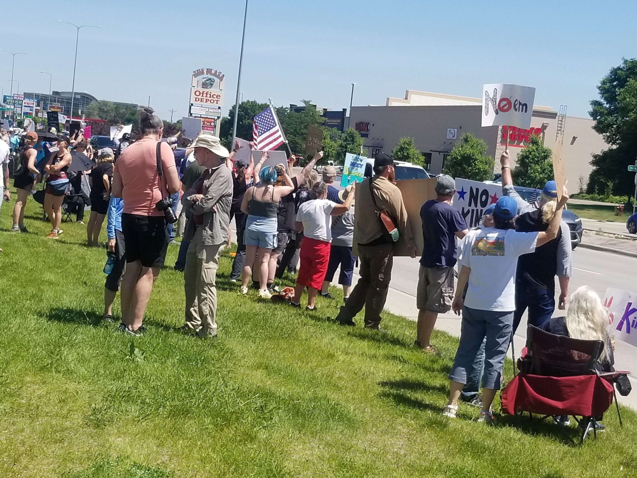 PHOTOS: “No Kings” Day Protests Come To Rapid City.