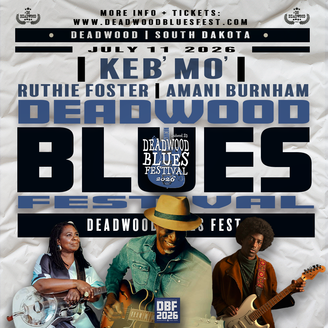 Deadwood Blues Festival 2026 Announces Saturday Night Lineup at Outlaw Square