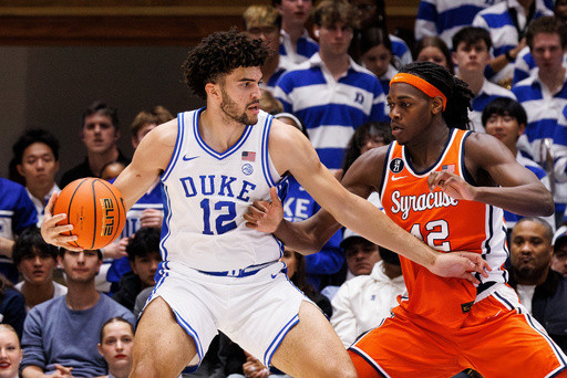 No. 3 Duke routs Syracuse 101-64, shifts focus to weekend showdown versus No. 1 Michigan