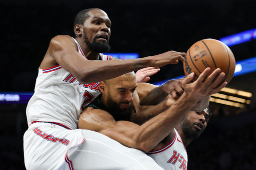 Wolves surge past Rockets in overtime 110-108 on game-closing 15-0 run capped by Randle’s winner